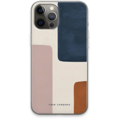 Afbeelding van Case Company® hoesje geschikt voor iPhone 13 Pro Max Geo #5 Soft Cover Telefoonhoesje Bescherming aan alle Kanten en Schermrand