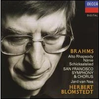 Afbeelding van Brahms: Alto Rhapsody; Nänie; Schicksalslied
