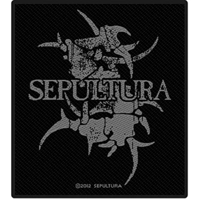 Afbeelding van Sepultura Patch Logo Zwart