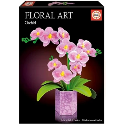Afbeelding van Educa Educatief Spel Orchidee Bloemkunst Roze