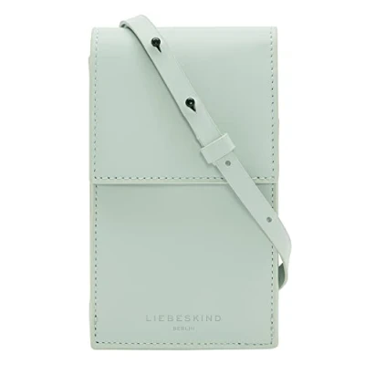 Afbeelding van LIEBESKIND BERLIN Leren Schoudertas Paper Bag Carter Neck Accessories Frosty Mintgroen
