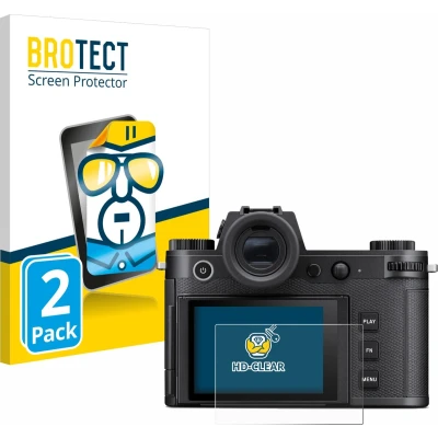 Afbeelding van BROTECT Screenprotector voor Leica SL3 Folie Beschermfolie transparant (2 Stuks)