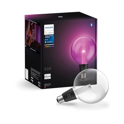 Afbeelding van Philips Hue Lightguide Globe XL White and Color E27