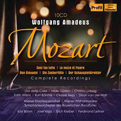 Afbeelding van Various Artists 4 Opern Gesamtaufnahmen Operas Complete Record (10 CD)