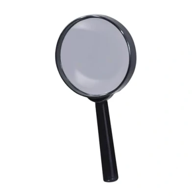 Afbeelding van Vergrootglas Insectenloep 65mm met 5x vergroting Zwart
