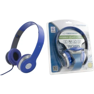 Afbeelding van Esperanza EH145B Koptelefoon Techno Blauw
