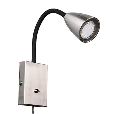 Afbeelding van Trio Leuchten Wandlamp Wanda 1X GU10 max 10W Nikkel
