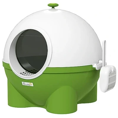 Afbeelding van PawHut Katzentoilette mit Schaufel D31 081V00