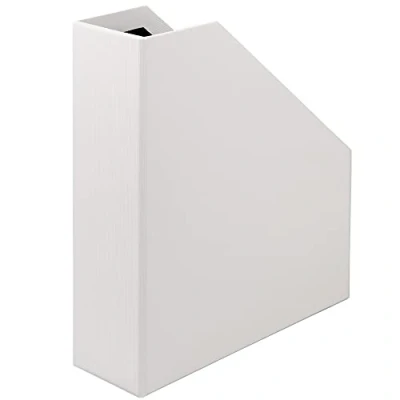 Afbeelding van Rössler Papier 1318452090 S.O.H.O. tijdschriftenhouder voor DIN A4, 8,5 x 26 31,5 cm, speciale editie, wit, 1 stuk