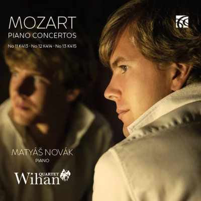Afbeelding van Matyas Novak Wihan Quartet Piano Concertos Nos 11, 12 &amp; 13 (CD)
