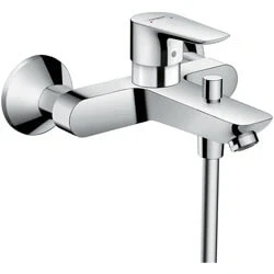 Afbeelding van Hansgrohe Talis E 1 greeps badmengkraan opbouw