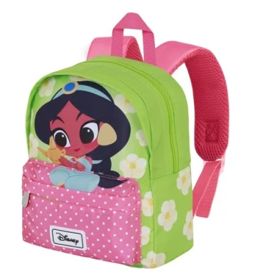 Afbeelding van Disney Joy Preschool Backpack Voorschoolse rugzak, uniseks, kinderen, 1 stuk, Groene jasmijn, kleuterrugzak