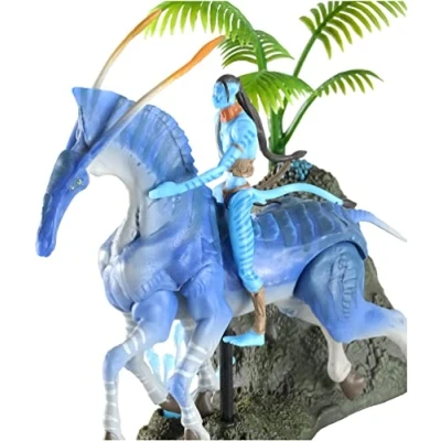 Afbeelding van Avatar W.O.P Deluxe Medium Action Figures Tsu&#039;tey &amp; Direhorse