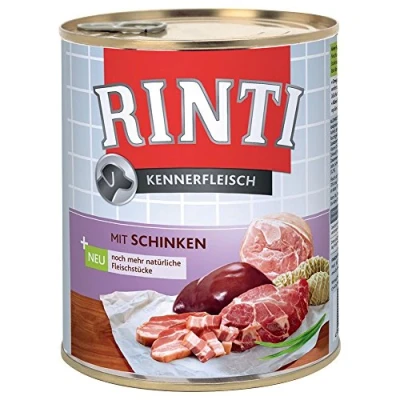 Afbeelding van 800g RINTI Kennerfleisch met lam hondenvoer nat