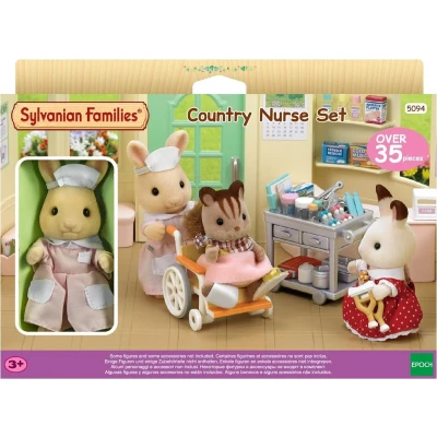 Afbeelding van Gelede Figuren Sylvanian Families Nurse and Accessories 5094