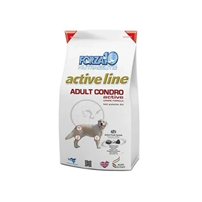 Afbeelding van 10kg Adult Condro active All Breeds Forza 10 natvoer voor honden