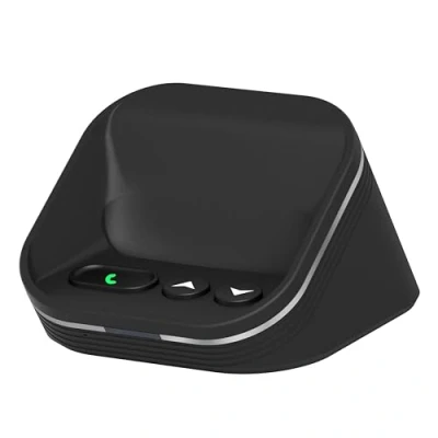 Afbeelding van swissvoice Basis versterker Oplaadstandaard met Luidspreker Handsfree Geluidsversterking Ingebouwde toetsen voor Smartphone Senior S510 C Zwart