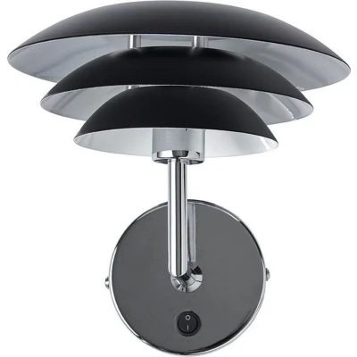 Afbeelding van DL20 wandlamp zwart Black