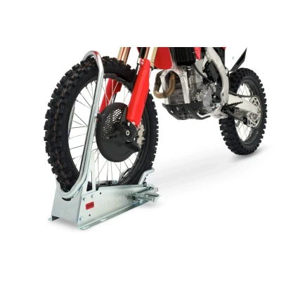 Afbeelding van Acebikes Steadystand Cross inrij crossmotor klem voor aanhanger en bestelwagen