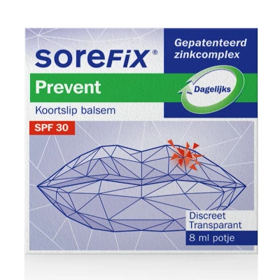 Afbeelding van SoreFix Prevent Koortslip Balsem 8ML