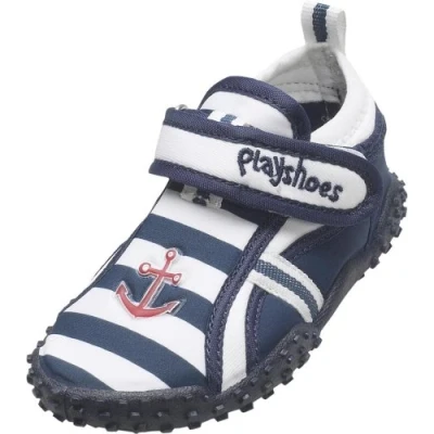 Afbeelding van Playshoes UV strandschoentjes Kinderen Maritime Blauw Maat 26/27