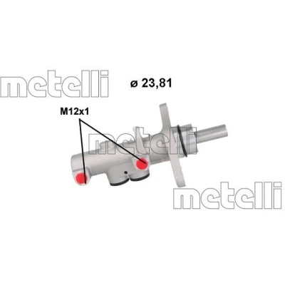 Afbeelding van Metelli Hoofdremcilinder 05 1200