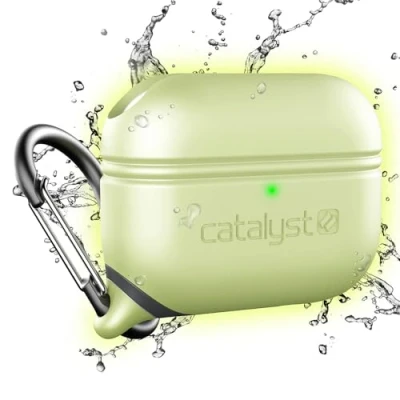 Afbeelding van Catalyst Waterproof &amp; Drop Proof Case AirPods Pro Glow In The Dark CATAPLAPDPROGITD