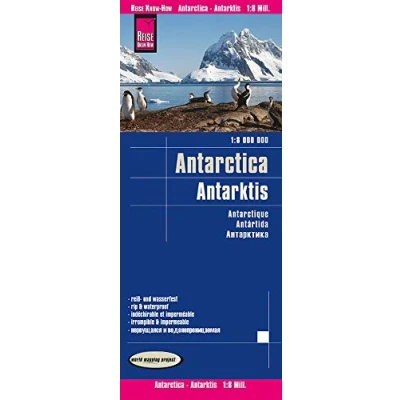 Afbeelding van Reise Know How kaarten RKH Kaart Antarktis Antarctica