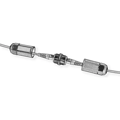 Afbeelding van Value RJ45 koppeling Adapter CAT 6A Zwart