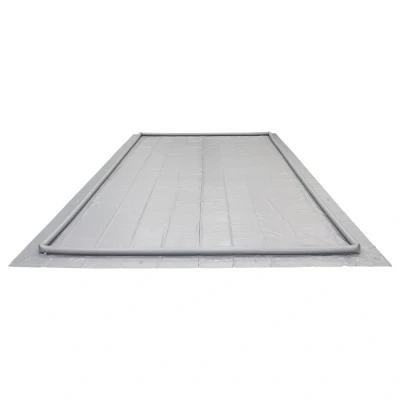 Afbeelding van Safarica Dry Border Opblaasbaar Grondzeil 300 X 600 Cm Grijs Grondzeilen