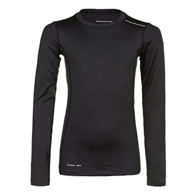 Afbeelding van Endurance Power JR. Longsleeve voor kinderen, Maat: 128, Black