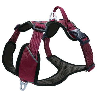 Afbeelding van Petlando Hondenharnas Outdoor Aubergine&amp;Zwart Hondentuig 82 106 cm