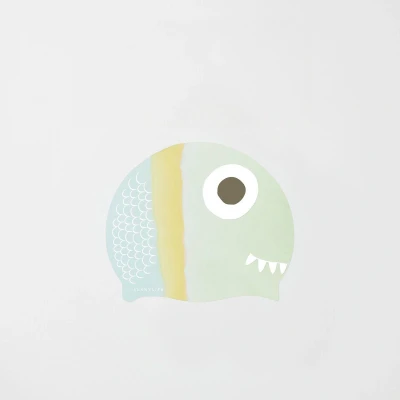 Afbeelding van Sunnylife Kids Swimtime Badmuts Monty the Monster Siliconen Groen