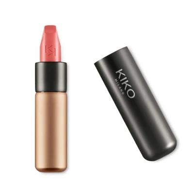 Image de KIKO Milano Velvet Passion Matte Lipstick 303, Rouge À Lèvres Confortable, Couleur Mate