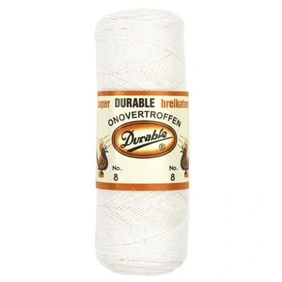 Afbeelding van Durable Breikatoen 100 gram Wit