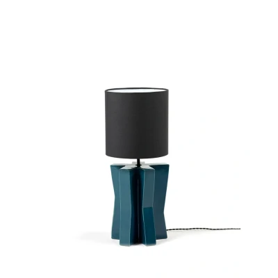Afbeelding van Serax Yucca Tafellamp Ø25 Cm Turquoise