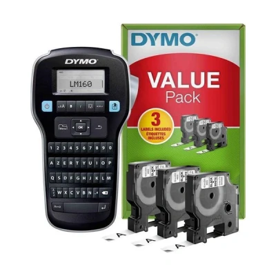 Image de DYMO LabelMANAGER 160 Étiqueteuse transfert thermique outil de coupe noir