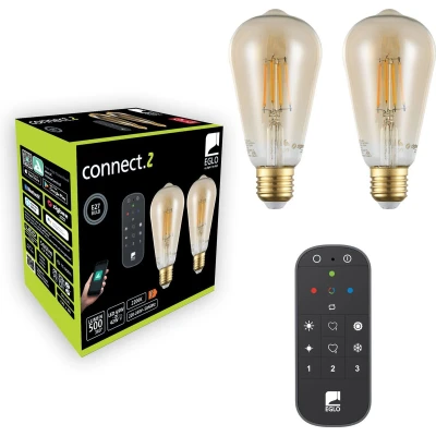 Afbeelding van EGLO connect.z Smart Starterspakket LED Lampen Afstandsbediening E27 2200K Dimbaar Zigbee