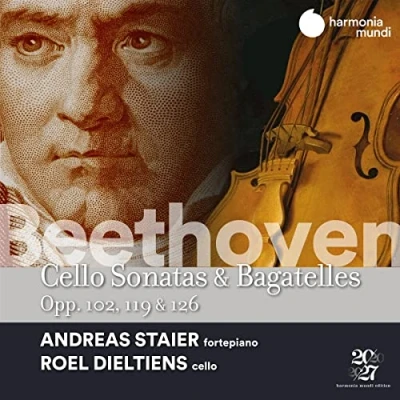 Afbeelding van Andreas Staier &amp; Roel Dieltiens Cello Sonatas Bagatalles (CD)