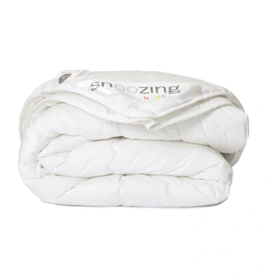 Afbeelding van Snoozing Texel Wol 4 seizoenen kinderdekbed Junior 120x150 cm Wit