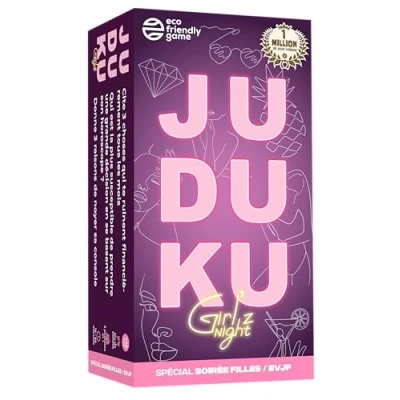 Afbeelding van JUDUKU Girl&#039;z Night Bordspellen EVJF spellen Bride to be accessoire cadeau idee vrijgezellenfeest gezelschapsspel