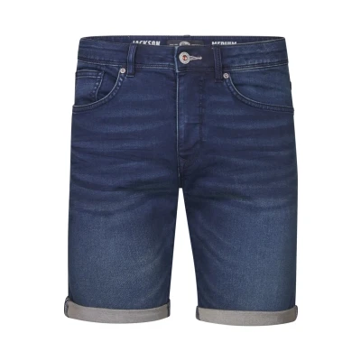 Afbeelding van Petrol Industries Heren Jackson Jogg Denim Short Sailfish Blauw Maat L