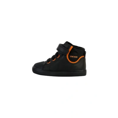 Afbeelding van Geox Gisli Sneakers hoog voor kinderen, Maat: 20, Noir dk orange Kunststof