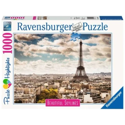 Image de Puzzle Highlights 1000 pièces Ravensburger Paris