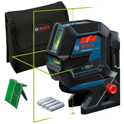 Afbeelding van Bosch Professional GCL 2 50 G Kruis en puntlijnlaser Incl. tas Reikwijdte (max.): 15 m