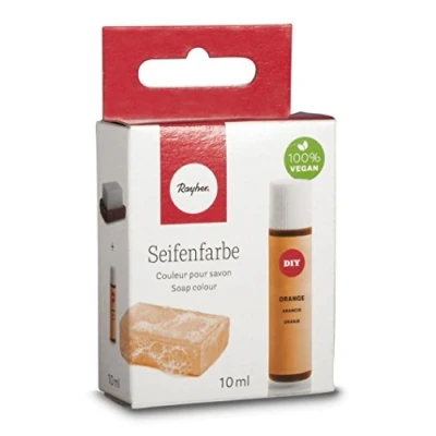 Afbeelding van Rayher Zeepverf, oranje, geurloos, 10 ml, druppelfles, dermatologisch getest, veganistisch, creatieve kunst, transparante en ondoorzichtige zeep, 34246210