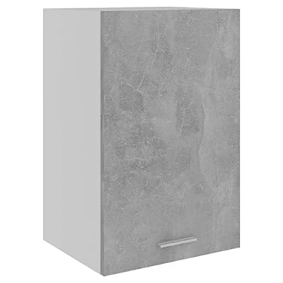Afbeelding van vidaXL Hangkast, betongrijs, 39,5 x 31 60 cm, bewerkt hout