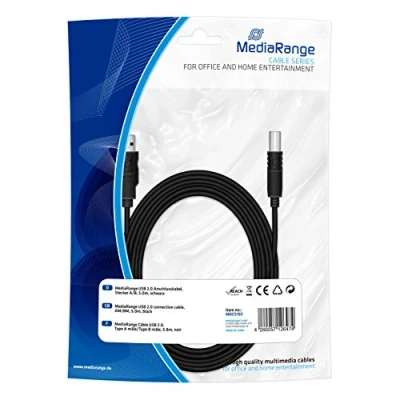 Afbeelding van MediaRange 5,0 meter USB 2.0 Kabel