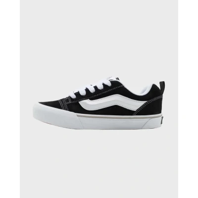 Afbeelding van Vans KNU Skool Exclusive Unisex Skateschoenen voor kinderen, Maat: 38.5, Black/white Veloursleer