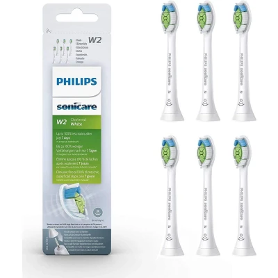 Afbeelding van Philips w2 opzet borstel 6 stuk(s)Wit